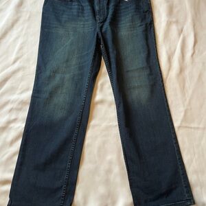 Calvin Klein Jeans Men's Relaxed-Straight Blue Size 38W 30L